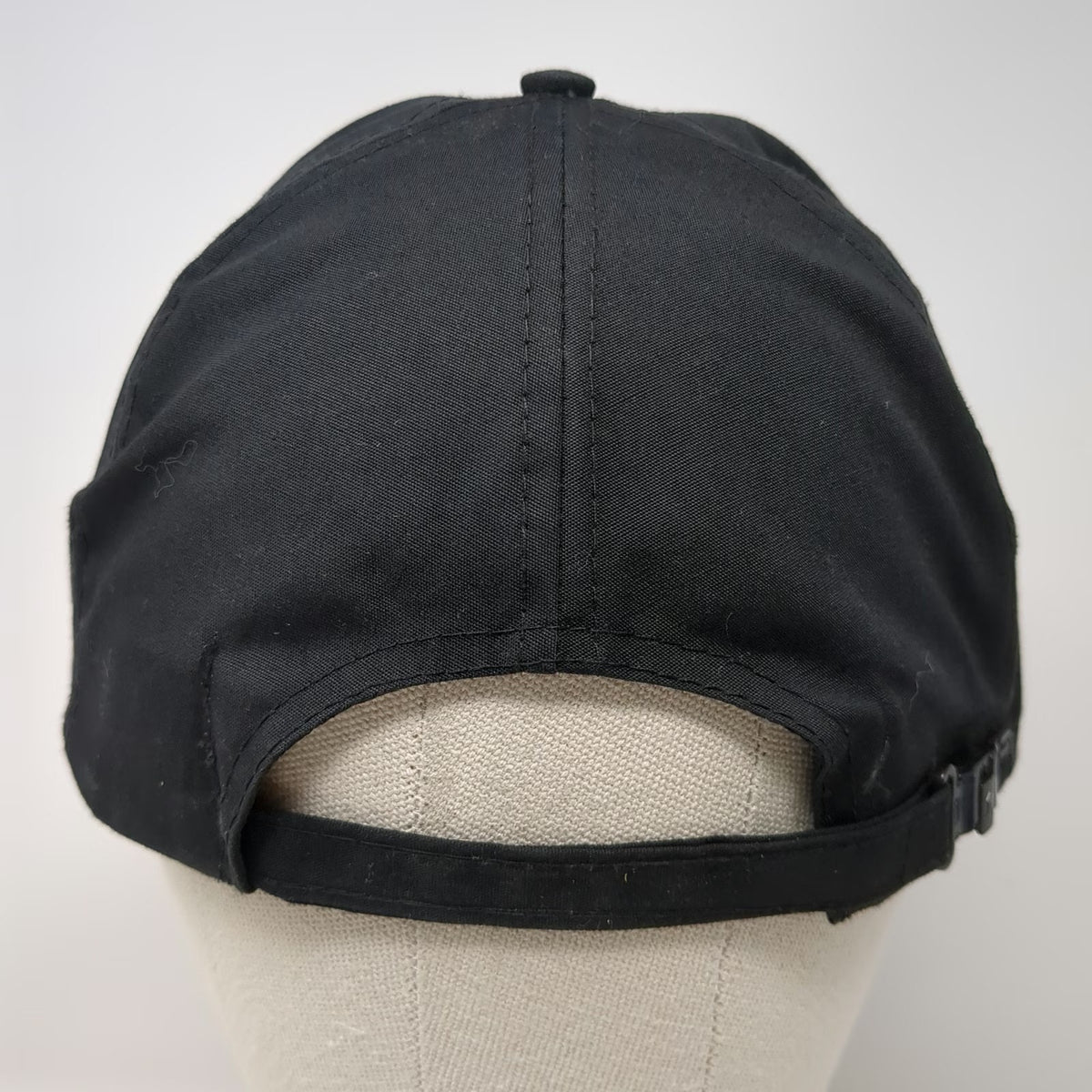 Nissin AC Houston Lumber 5 Panel Black One Size Rope Hat Adjustable Embroidered