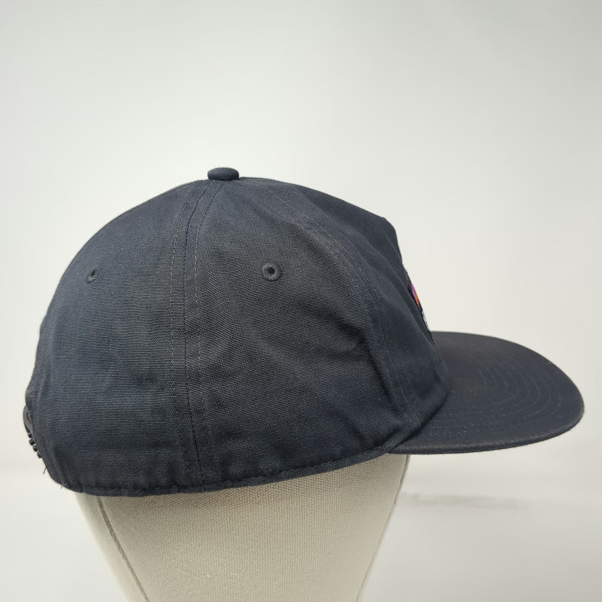 Patagonia 5 Panel Gray Hat One Size Wave Patch Snapback Ocean Sunset Embroidery
