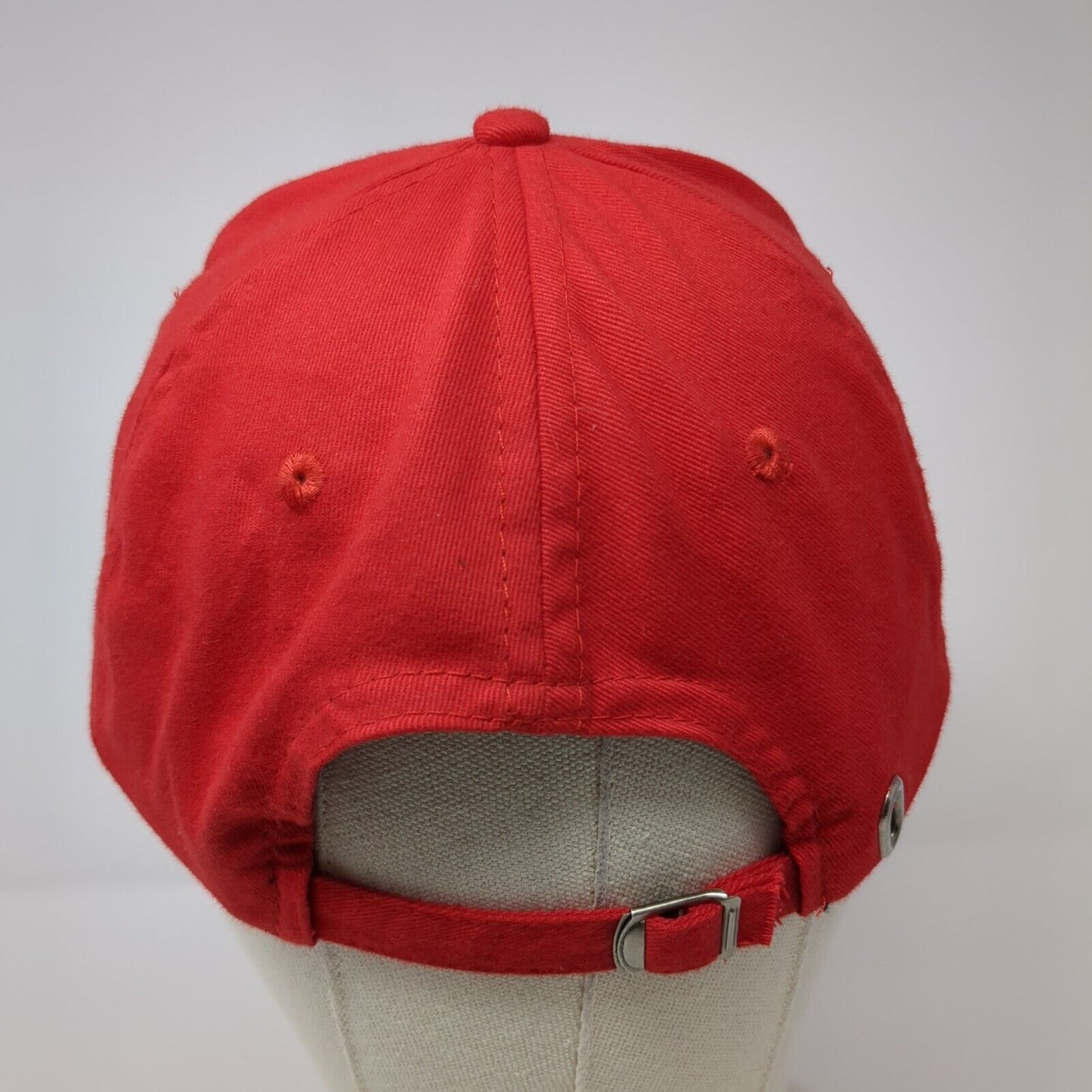 All That Jazz Slideback Hat Red One Size Adjustable Embroidered 6 Panel KC Caps