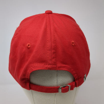 All That Jazz Slideback Hat Red One Size Adjustable Embroidered 6 Panel KC Caps