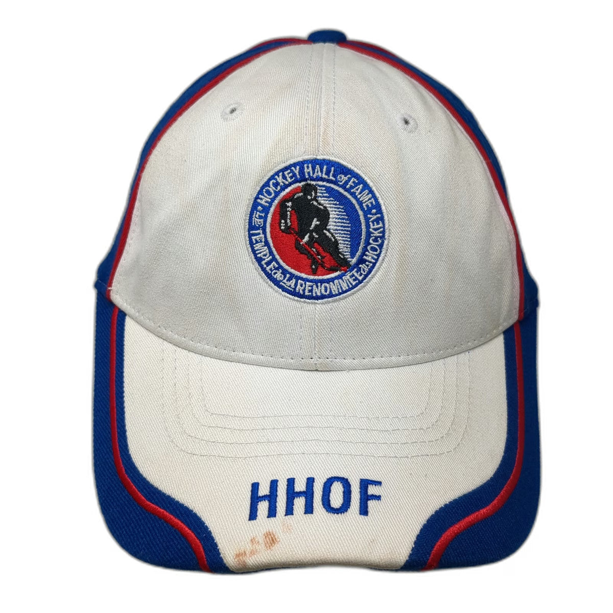 New Era Hockey Hall of Fame HHOF Hat White Blue One Size Baseball Cap Strapback