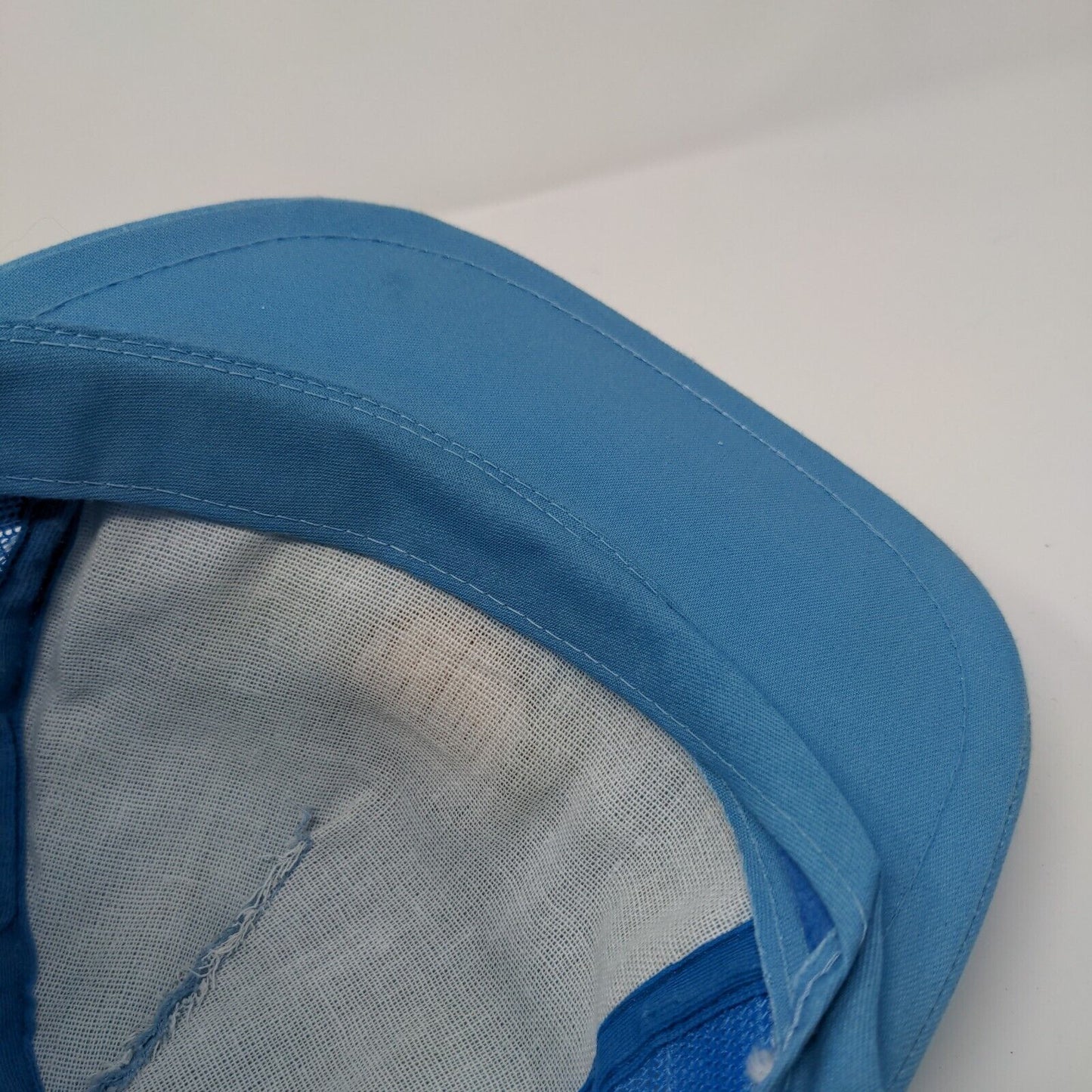 Union Pacific Snapback Hat Blue OSFA Adjustable Embroidered Breathable Mesh