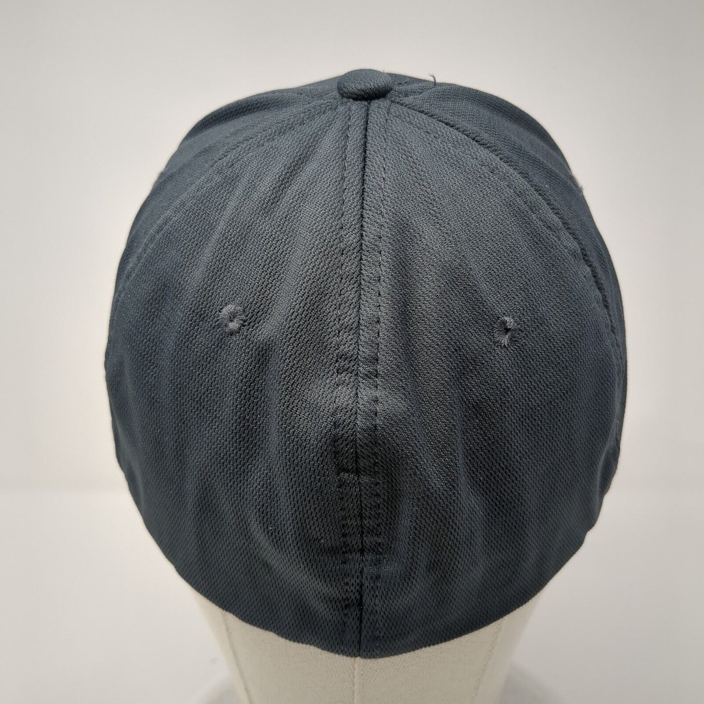Ono Gelato Ice Cream Fitted Hat Gray S/M Embroidered Stretch 6 Panel