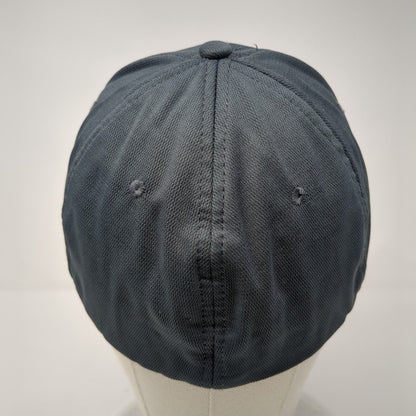 Ono Gelato Ice Cream Fitted Hat Gray S/M Embroidered Stretch 6 Panel