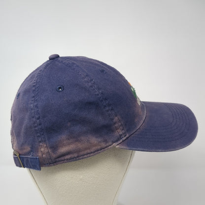Life Is Good Slideback Hat Blue One Size Embroidered Adjustable Outdoor