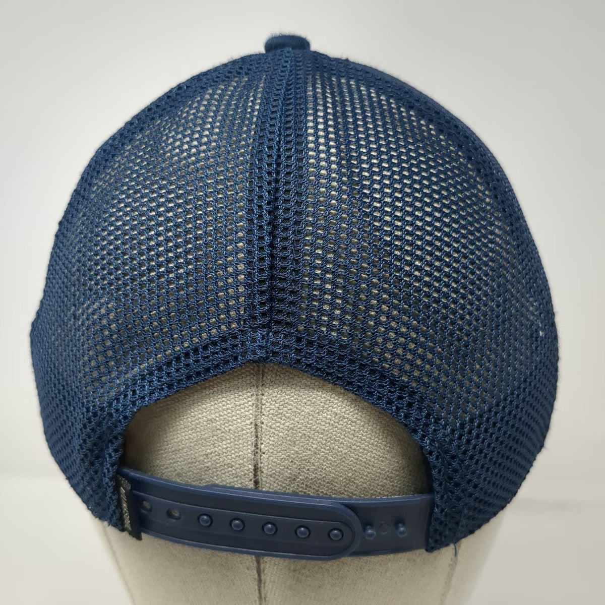 Linksoul Trucker Hat Blue One Size Mesh Snapback Green Underbrim Young Life