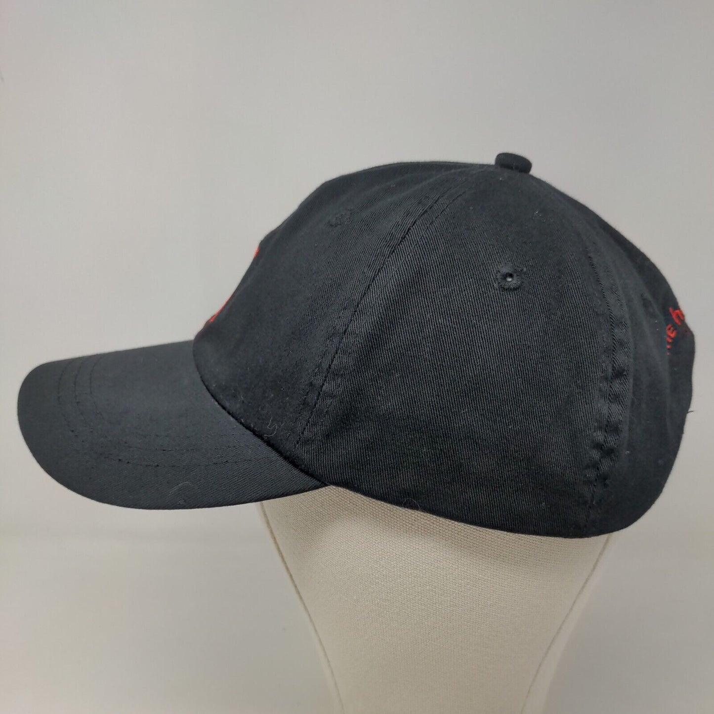 Share The Care Men's Strapback Hat Black Adjustable The Heart Truth Logo