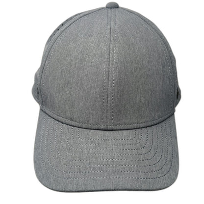 Melin A-Game Trucker Hat Gray One Size Hydro Snapback Perforated Camo Underbill