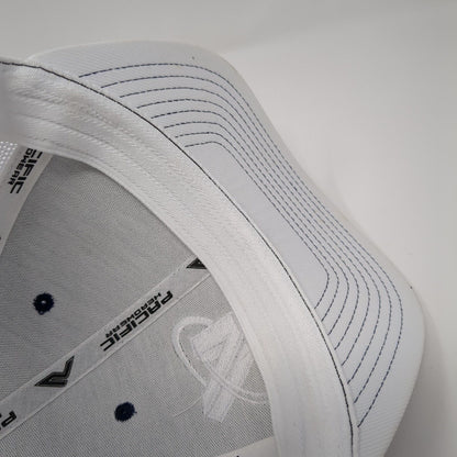 Pacific Headwear Fitted Trucker Hat Blue 6 7/8-7 3/8 Flexfit Logo