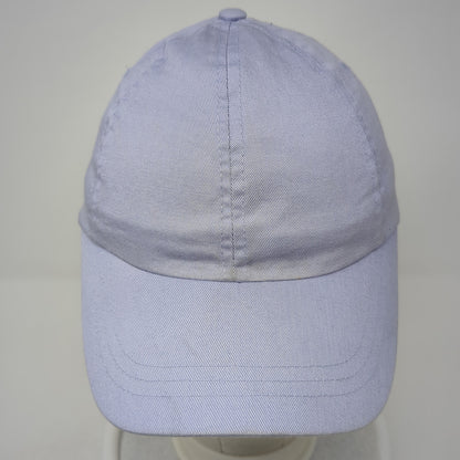 Unbranded Strapback Hat Blue One Size Adjustable Blank Solid 6 Panel