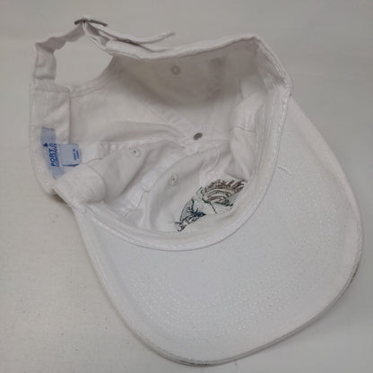 Gator Growl HCGG Slideback Hat White One Size Embroidered 6 Panel