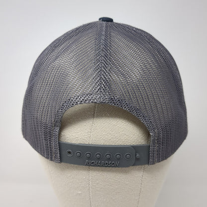 Uncharted Recreation Snapback Trucker Hat Blue OS Adjustable Mesh Richardson