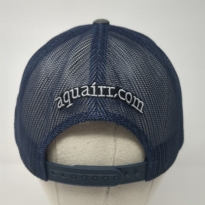 Aqua Irr Snapback Mesh Back Trucker Hat Multicolor One Size Yupoong