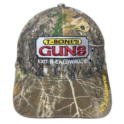 Buck's Bags Baseball Cap Green One Size Realtree Camo Come And Take It Idaho Hat