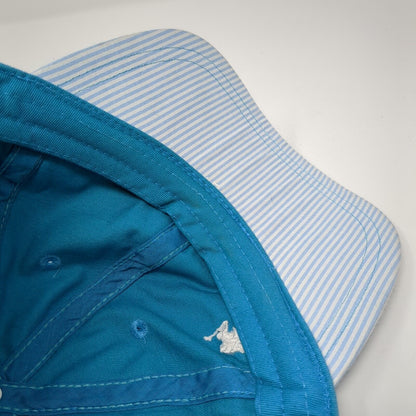 USPA Strapback Baseball Cap Blue One Size Adjustable Embroidered US Polo Assn.