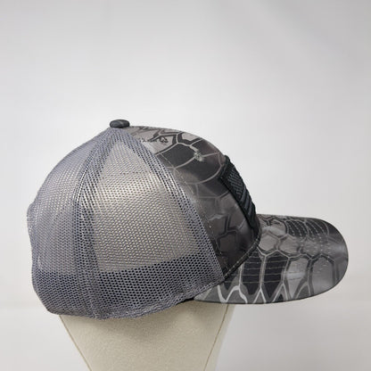 Kryptek Patch Snapback Mesh Back Trucker Hat Camo One Size Outdoor Cap