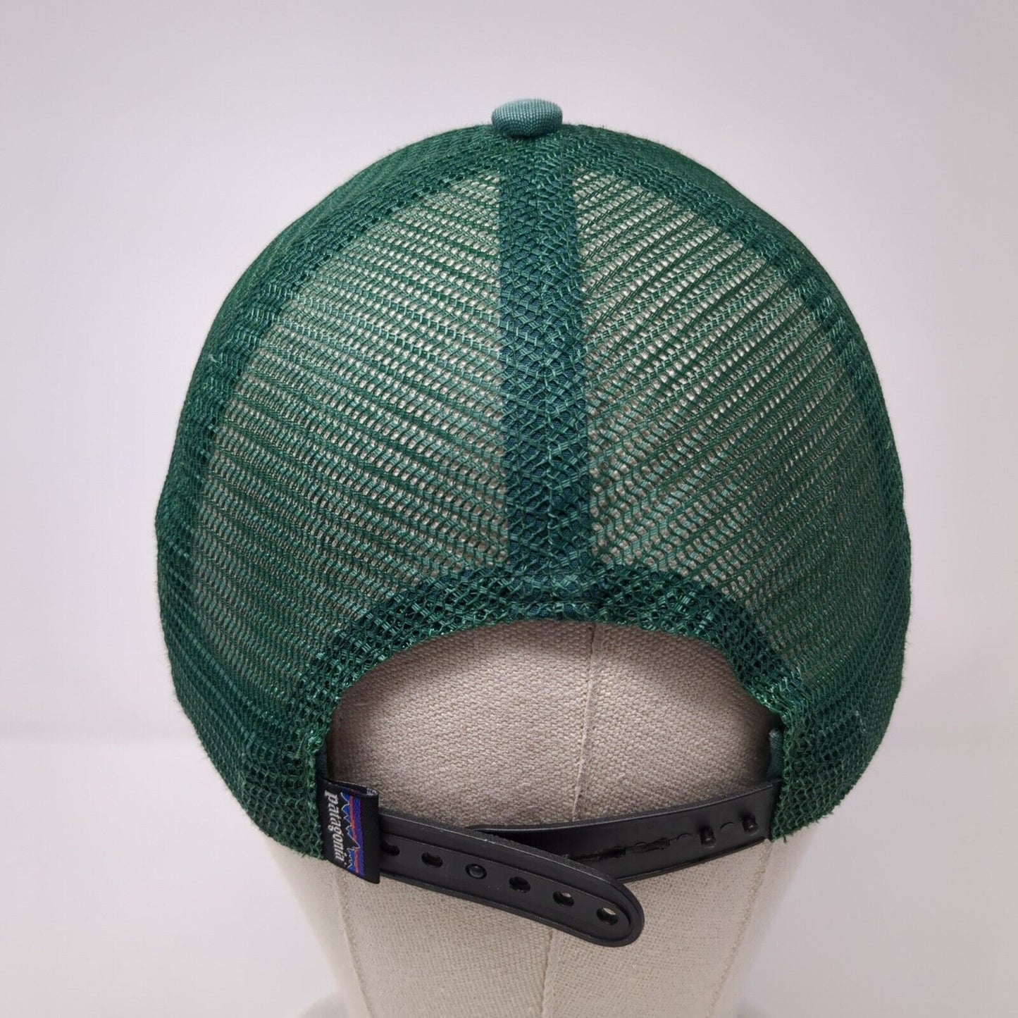 Patagonia Ventura CA Snapback Trucker Hat Green One Size Mesh Back