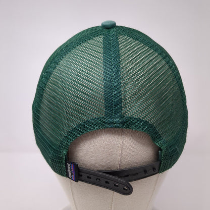Patagonia Ventura CA Snapback Trucker Hat Green One Size Mesh Back