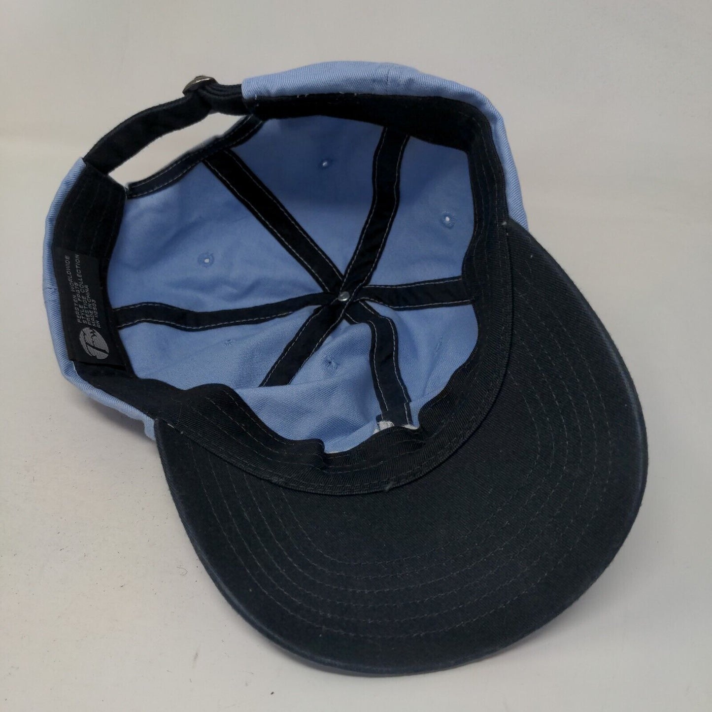 Wellvana Slideback Hat Blue One Size Adjustable Embroidered Fersten Worldwide