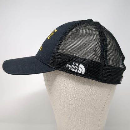 The North Face Trucker Hat Black Yellow One Size Mesh Snapback F&E Services Inc