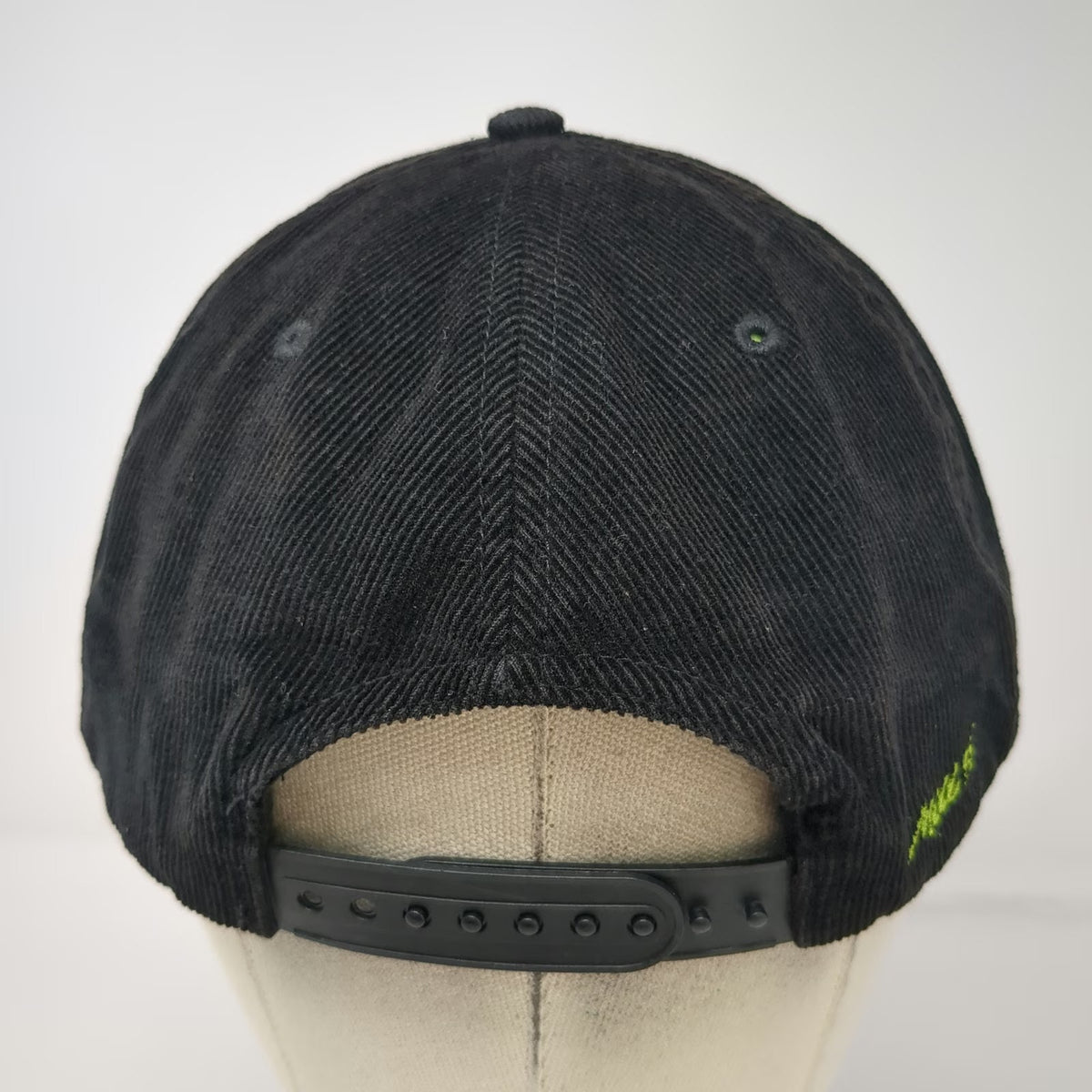 Mill 95 Snapback Black One Size Corduroy Hops Parma Idaho Hat Printed Lining