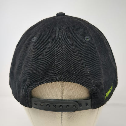 Mill 95 Snapback Black One Size Corduroy Hops Parma Idaho Hat Printed Lining