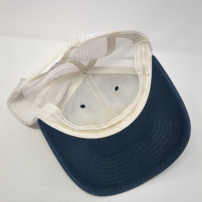 Columbia PFG Snapback Trucker Hat Blue One Size Adjustable Mesh Back 6 Panel