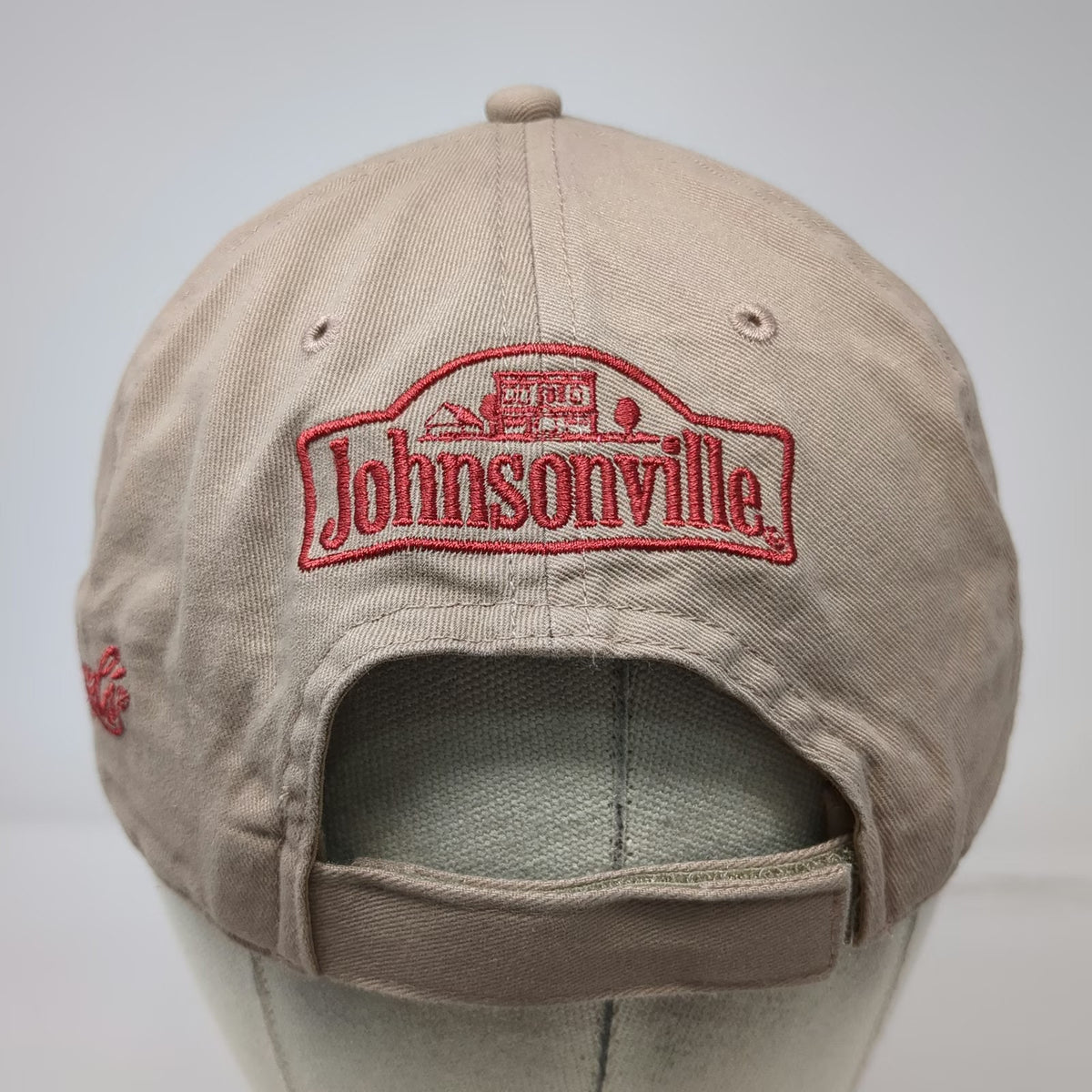 Johnsonville Leinenkugel's I Brat The Beer Baseball Cap Beige One Size Hat Logo