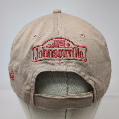 Johnsonville Leinenkugel's I Brat The Beer Baseball Cap Beige One Size Hat Logo