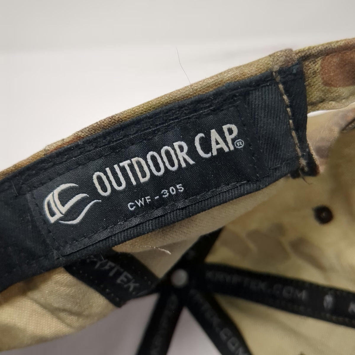 Outdoor Cap Baseball Cap Brown Camo One Size Let's Go Brandon American Flag Hat