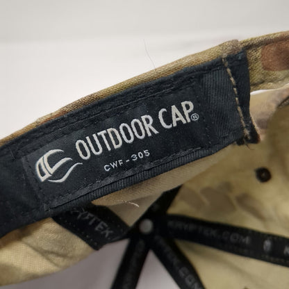 Outdoor Cap Baseball Cap Brown Camo One Size Let's Go Brandon American Flag Hat