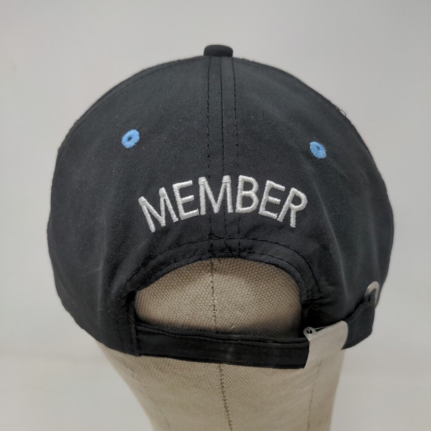 Disney Vacation Club Men's Slideback Hat Black Embroidered Logo Mickey