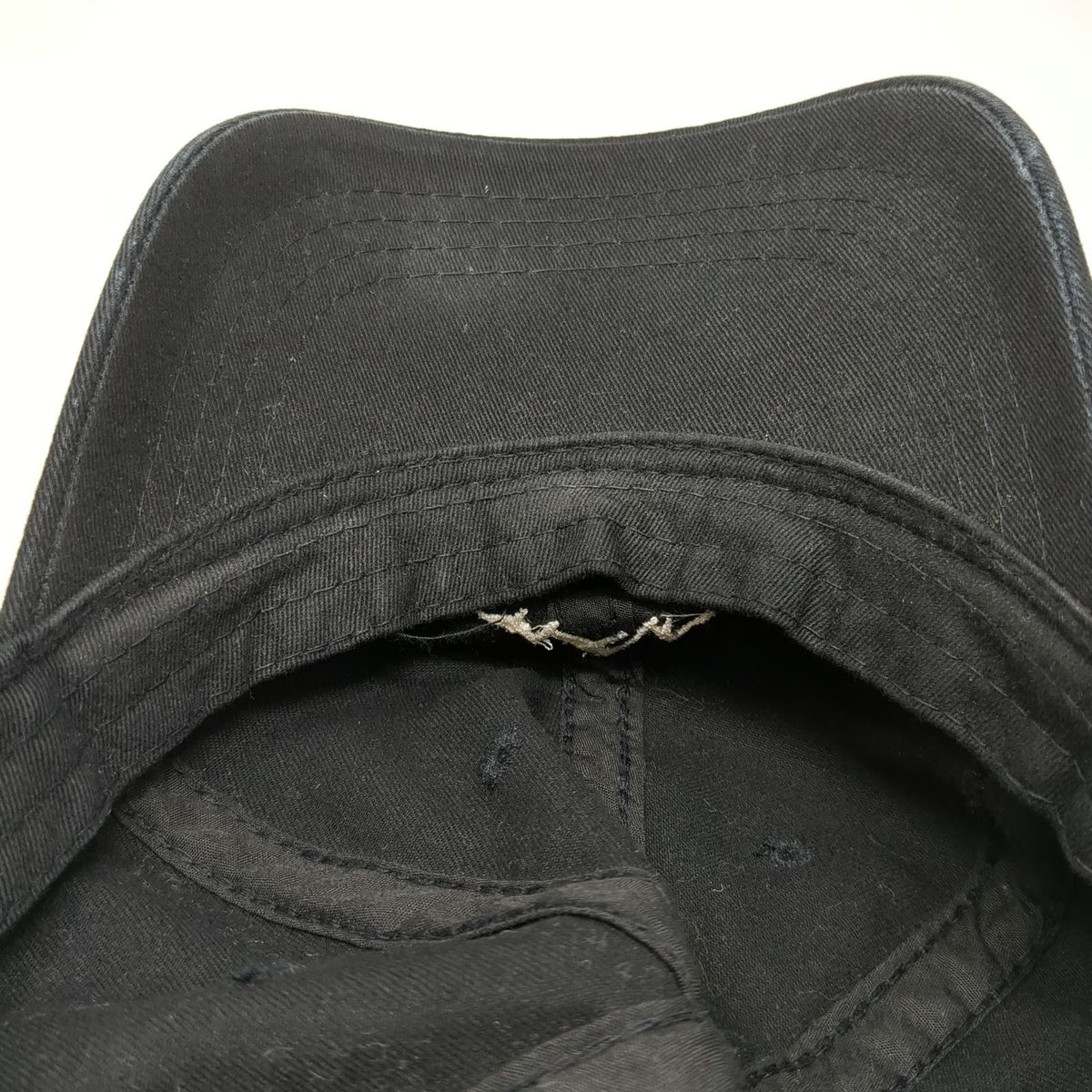 Outdoor Baseball Cap Black One Size Mountain Embroidery Slideback Adjustable Hat