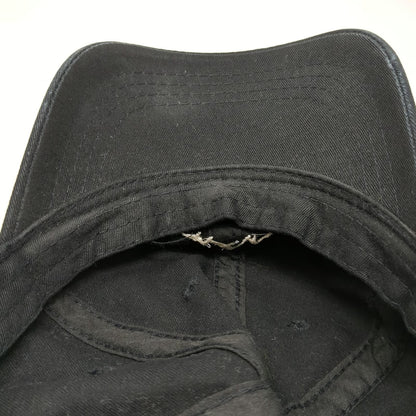 Outdoor Baseball Cap Black One Size Mountain Embroidery Slideback Adjustable Hat