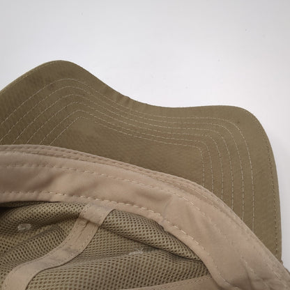 Unbranded Slideback Baseball Cap Brown One Size Adjustable Lightweight Blank