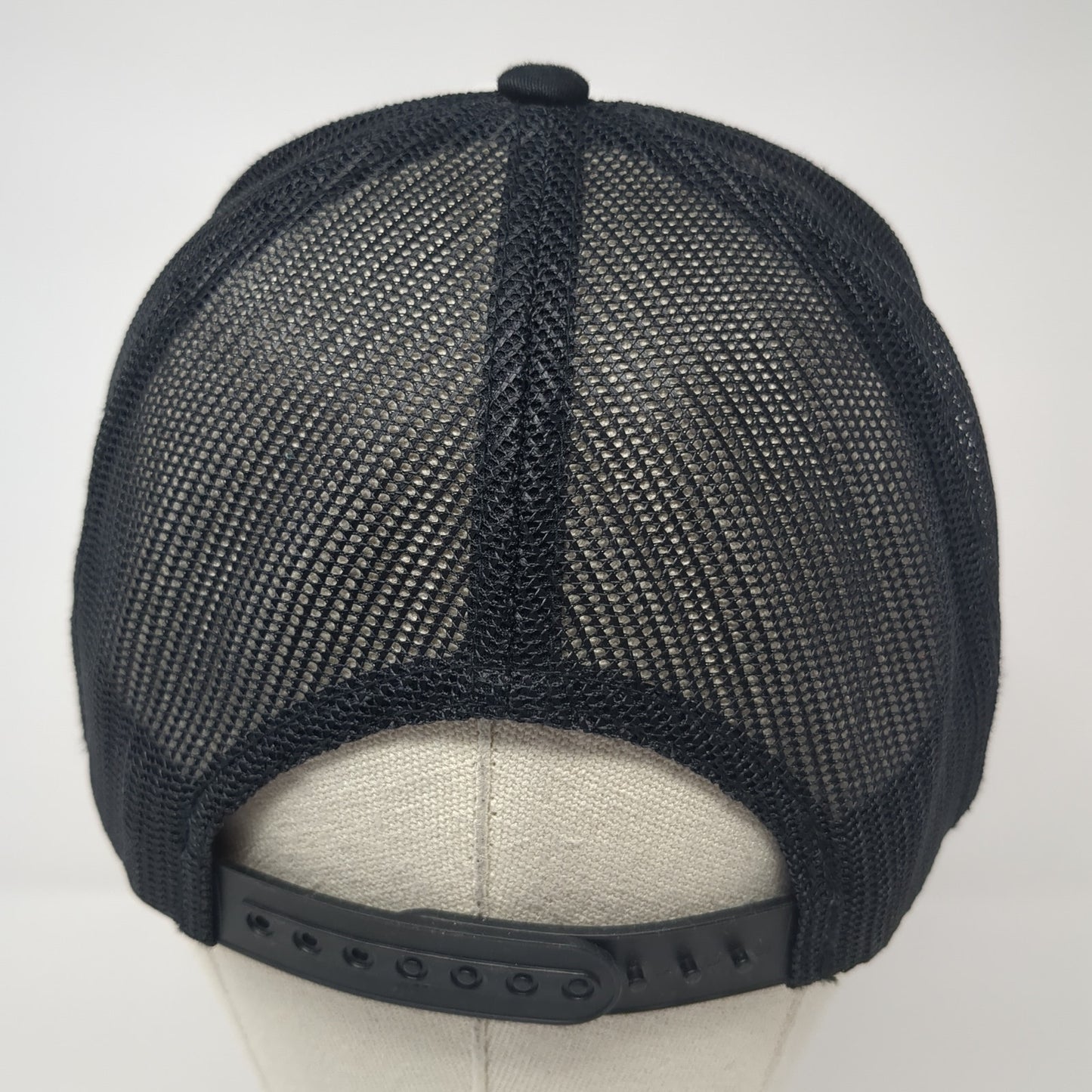 Idaho Gun Snapback Mesh Back Trucker Hat Black One Size Colorblock Yupoong
