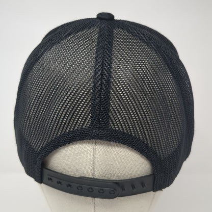 Idaho Gun Snapback Mesh Back Trucker Hat Black One Size Colorblock Yupoong