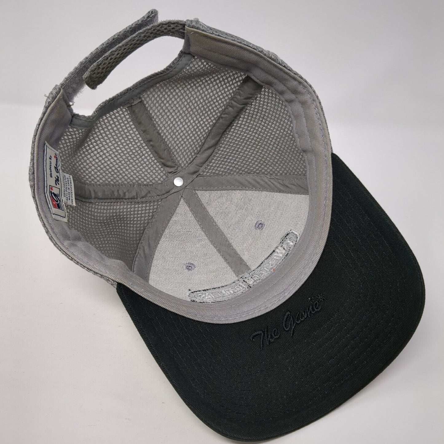 Western Trailers Strapback Trucker Hat Black OS Adjustable Mesh Back The Game