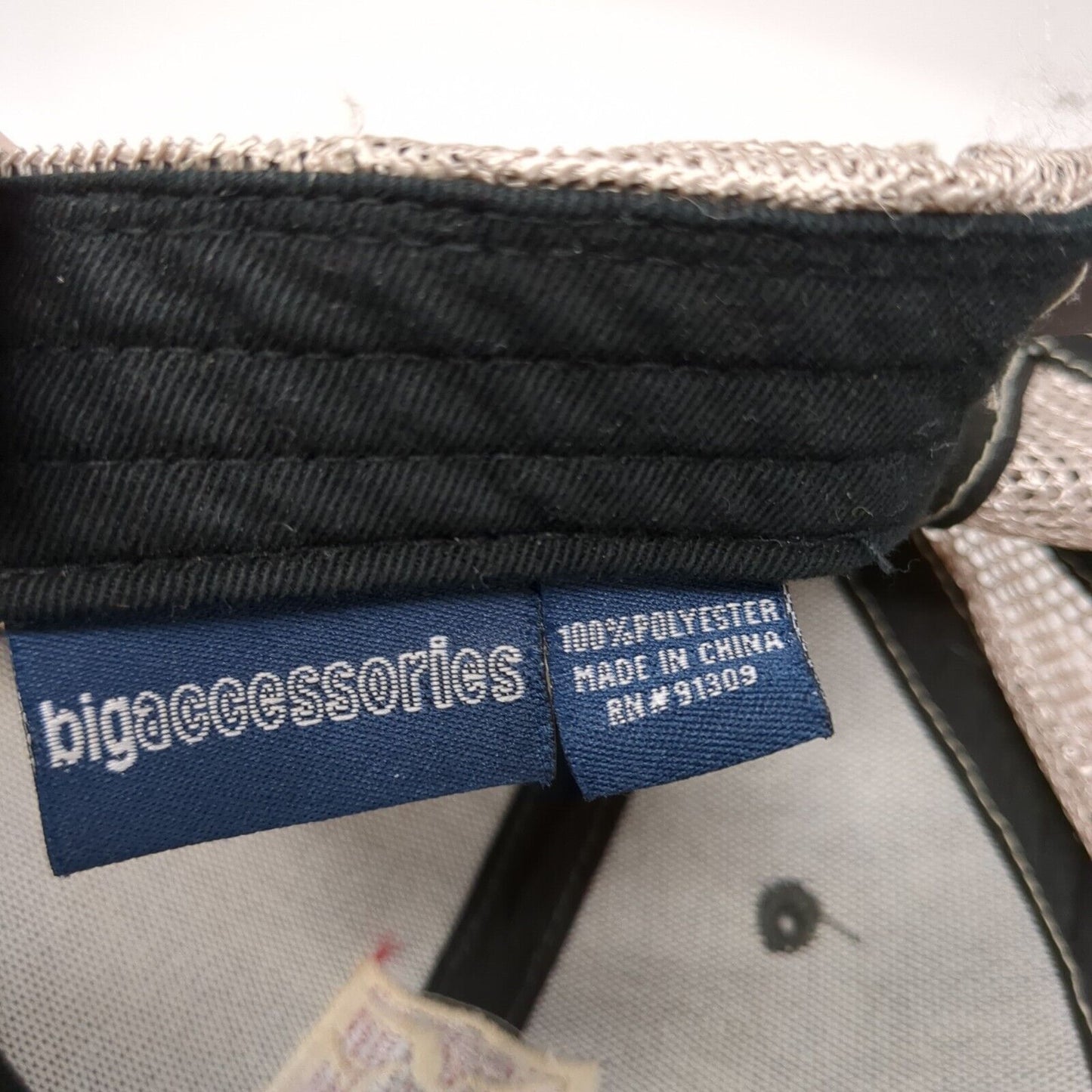 Ox Industries Snapback Trucker Hat Gray OS Adjustable Embroidered Mesh Back