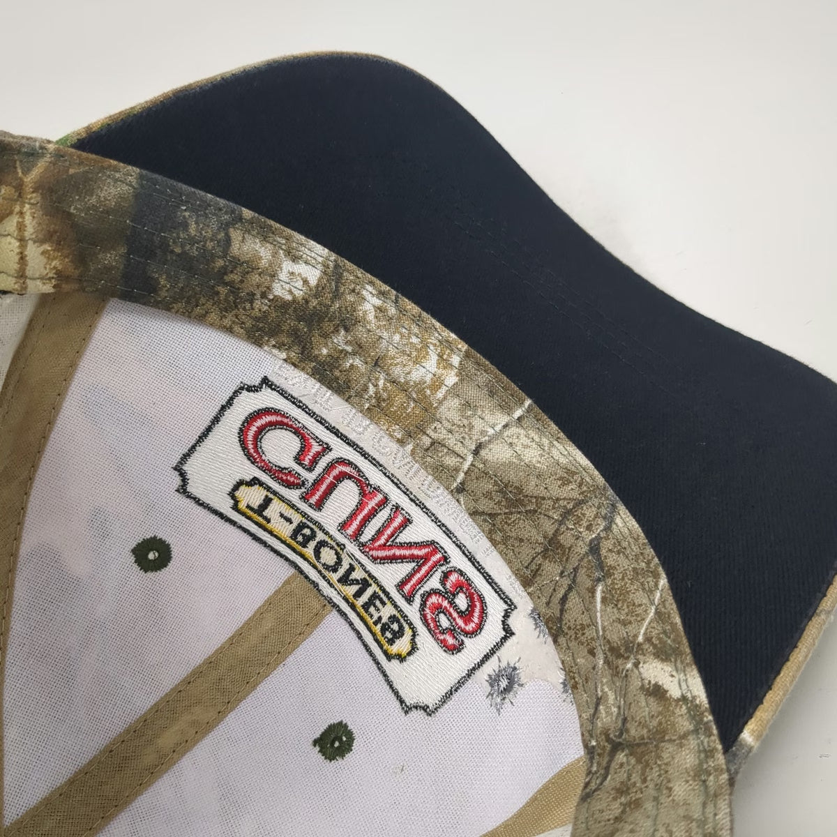 Buck's Bags Baseball Cap Brown Camo One Size T-Bone's Guns Idaho Brandon Hat