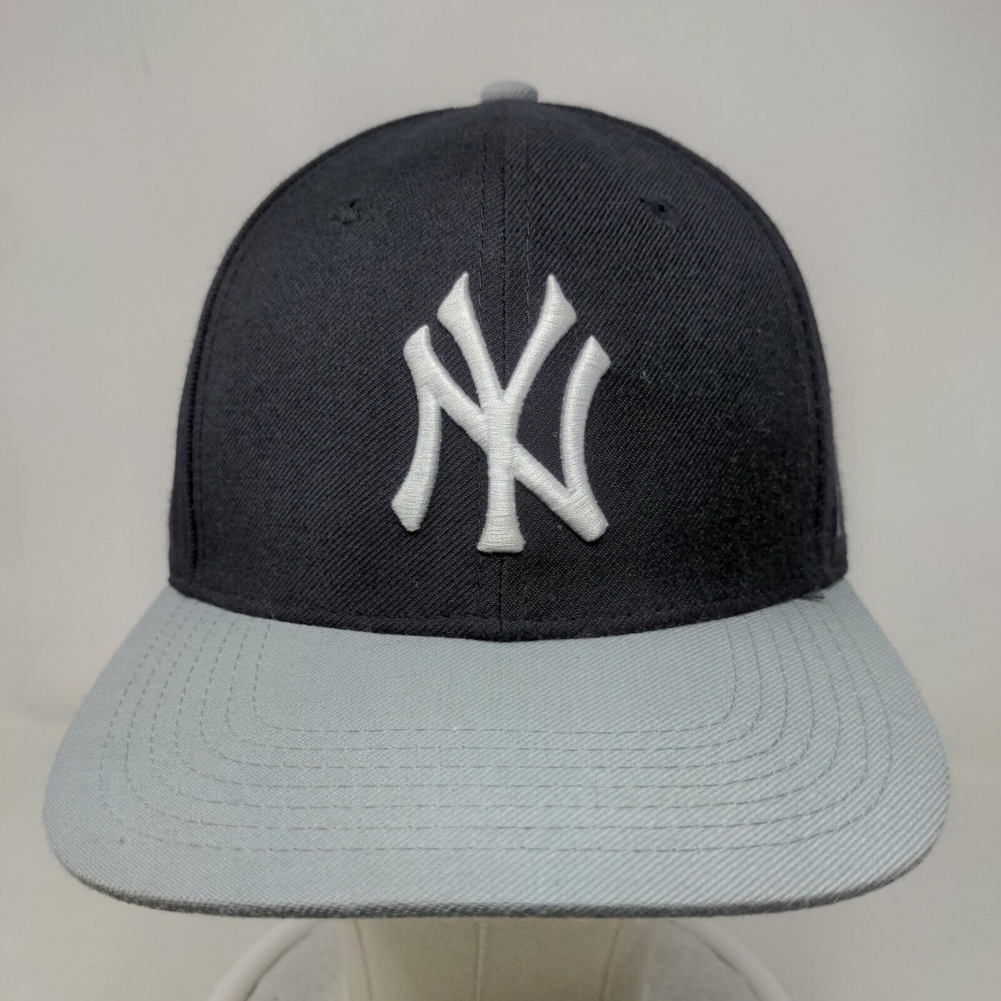 '47 Brand Men's Snapback Hat Blue OSFA Embroidered New York Yankees Logo