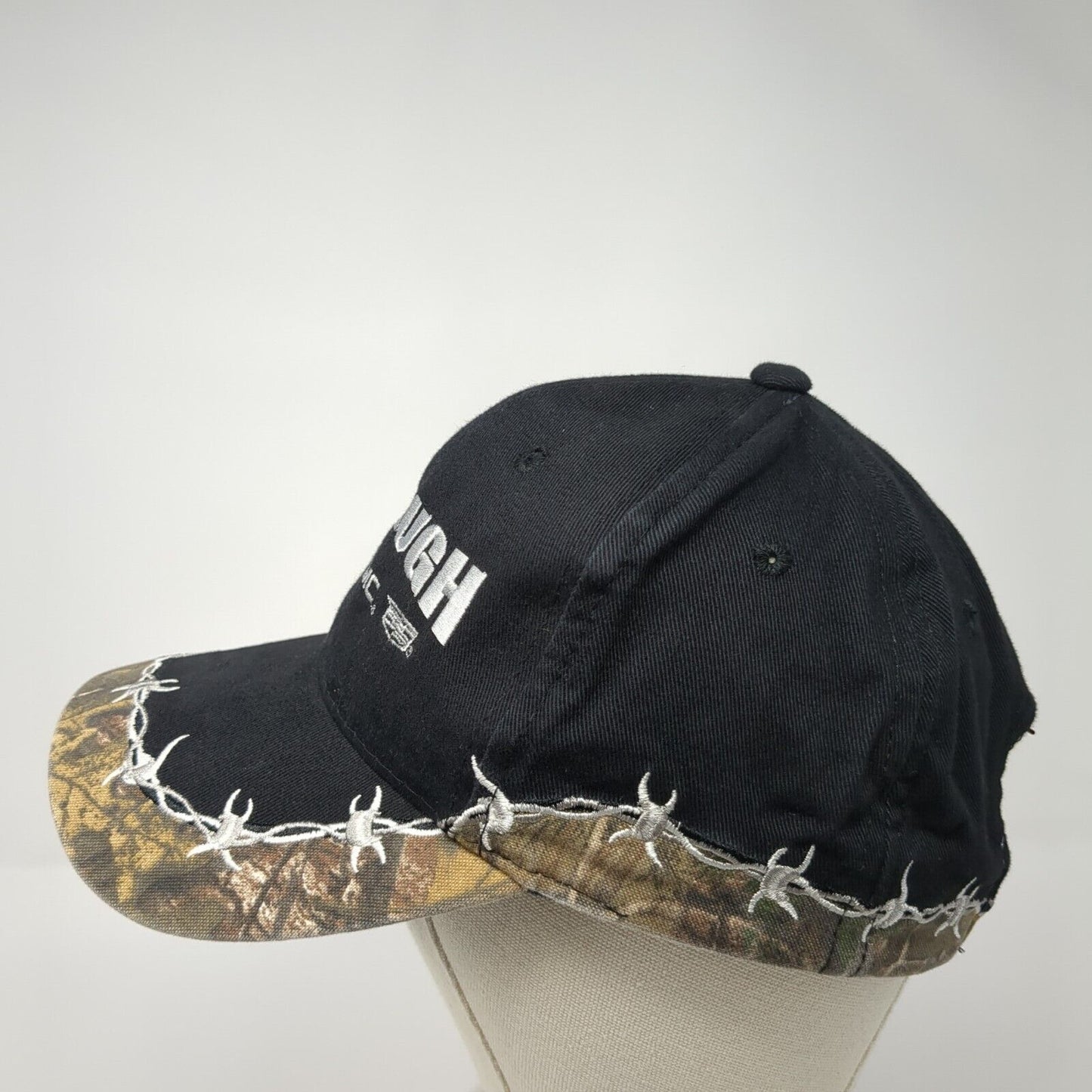 Sapaugh Chevrolet GMC Strapback Hat Black Camo One Size Adjustable Outdoor Cap
