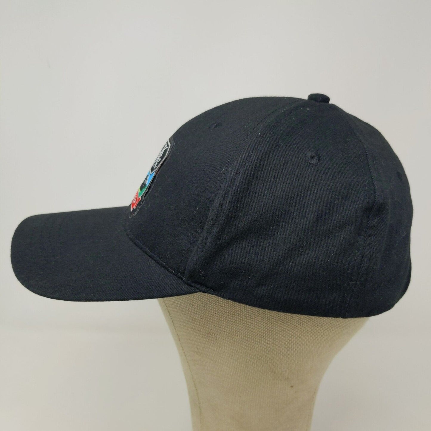 Black Canyon Angus Beef Men's Slideback Hat Black OSFA Embroidered Logo Cotton