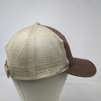 Cobra Baseball Cap Brown One Size Mesh Back Shooting Society Snake River Hat
