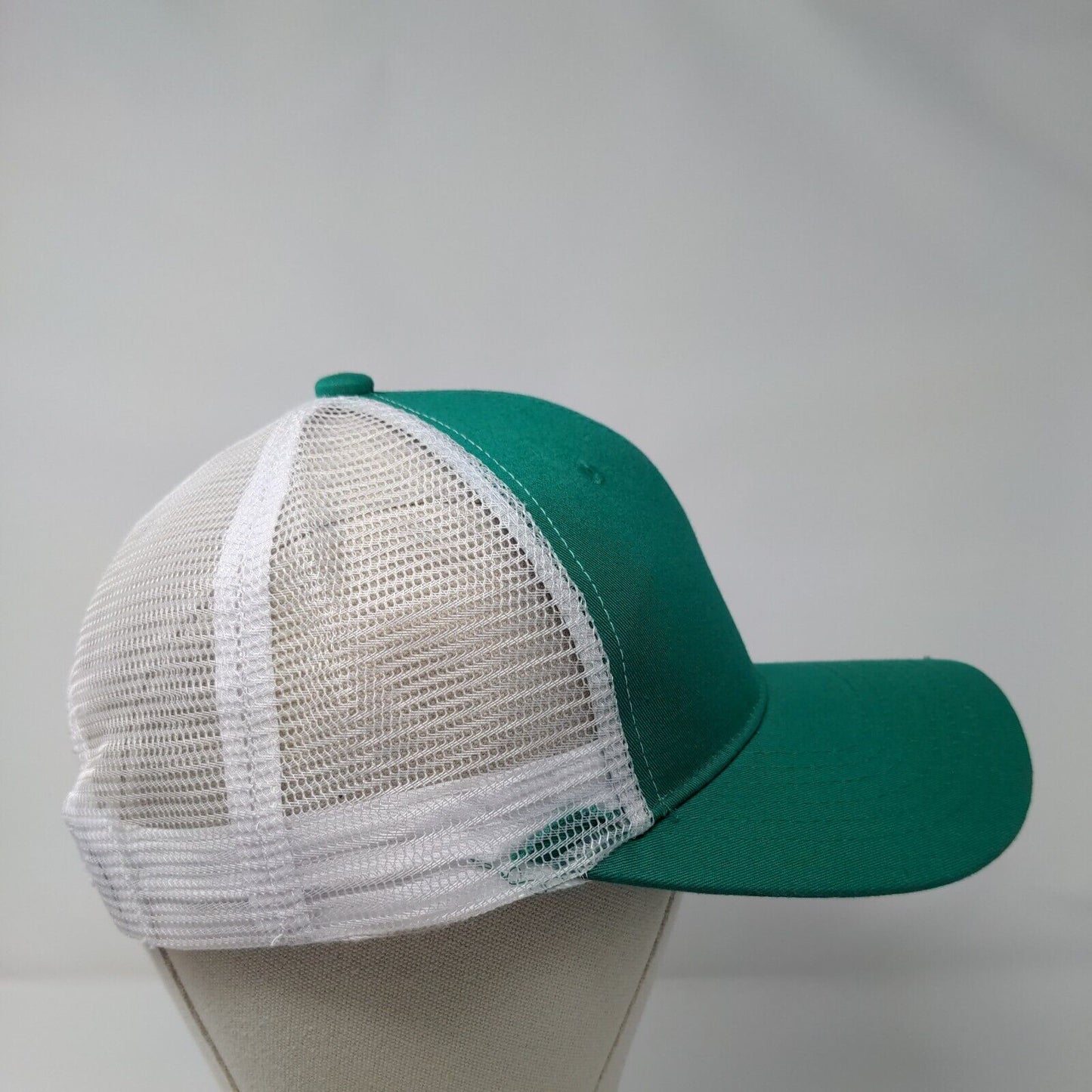 Just One More Cast Snapback Trucker Hat Green One Size Adjustable Academy Fits