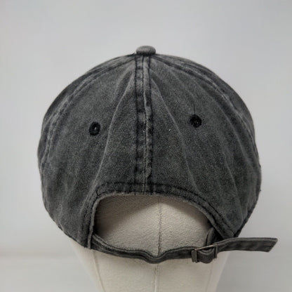 Home Girl Slideback Hat Gray One Size Adjustable 6 Panel Vent Holes