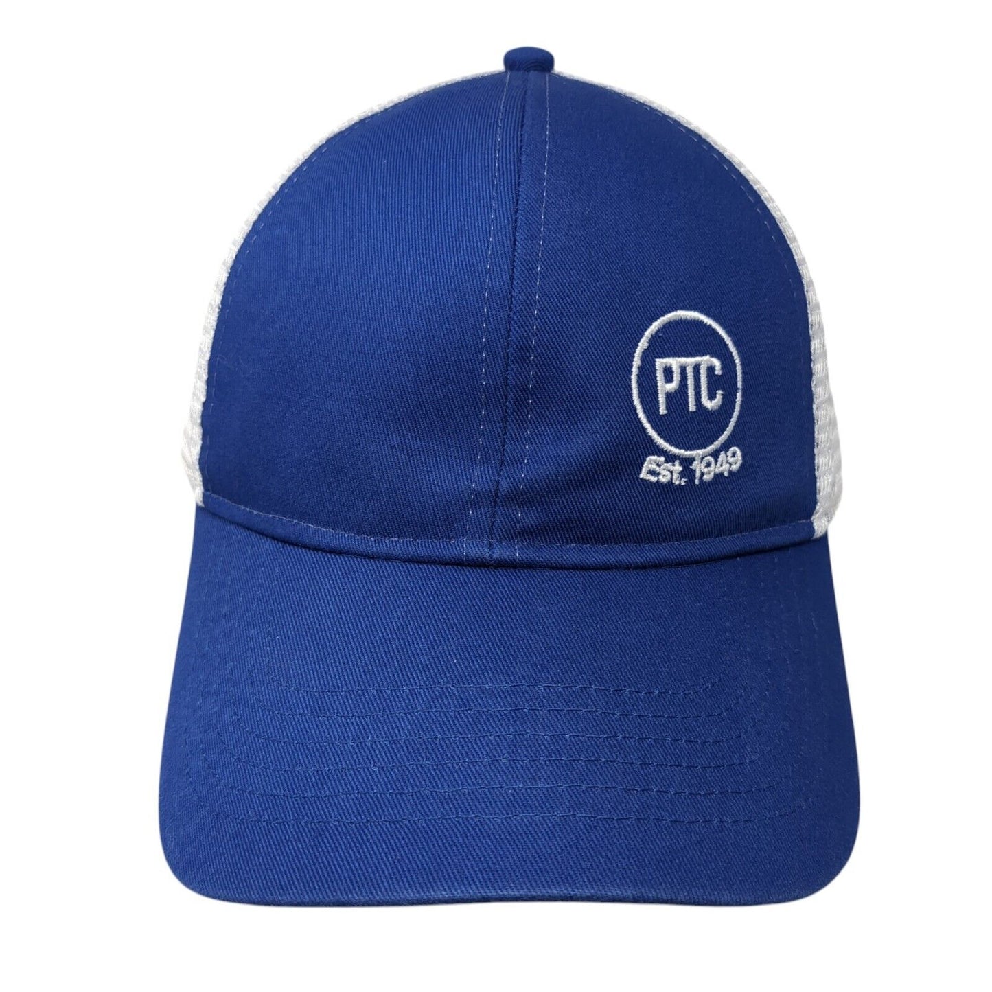 PTC Est. 1949 Snapback Mesh Back Trucker Hat Blue One Size Cap America