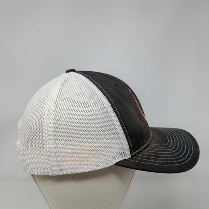 Richardson 112 Snapback Mesh Back Hat Black Indianapolis Colts NFL Logo