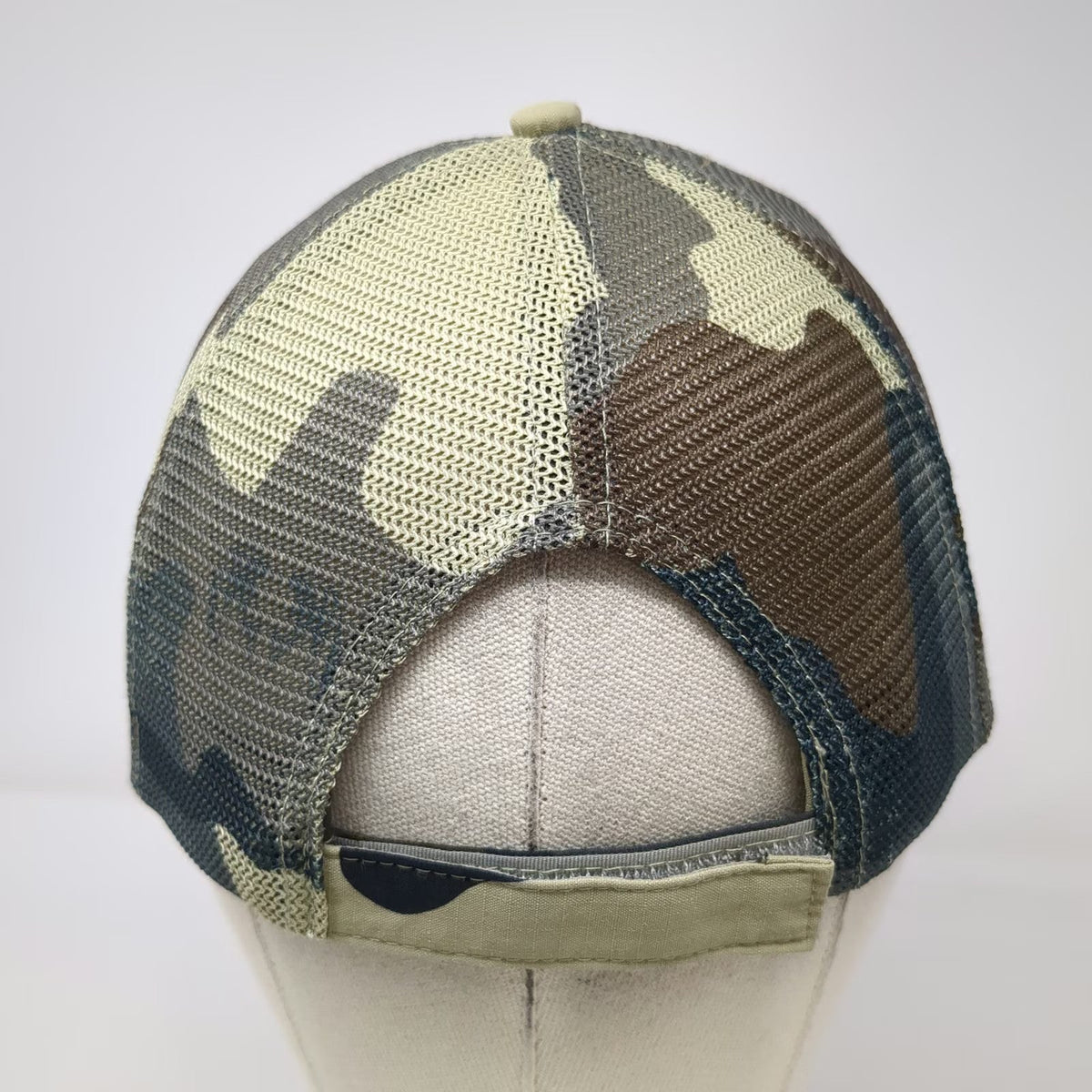 KUIU Baseball Cap Beige One Size Camo Maven Optics Mesh Strapback Hunting Hat