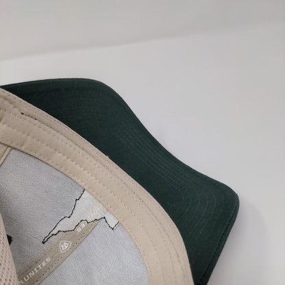 Idaho Moscow Snapback Trucker Hat Green OSFA Adjustable Mesh Top of The World